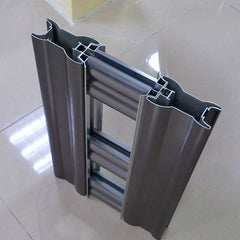 Wholesale Customized 6063 6061 Powder Coating Wooden Grain Brown Aluminium Window Frames on China WDMA
