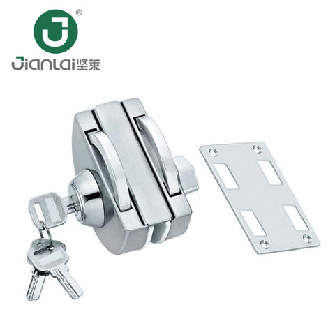 Wholesale high security glass fittings aluminum sliding door lock glass door hardware on China WDMA