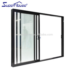 Wind powder 3 track glass aluminum sliding door used in home on China WDMA