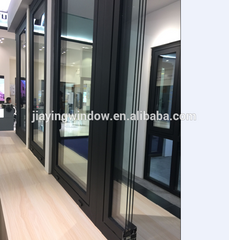 Wood Timber Grain Thermal Break UPVC OR Aluminum Windows Sliding Aluminium Window And Door Aluminum Windows on China WDMA