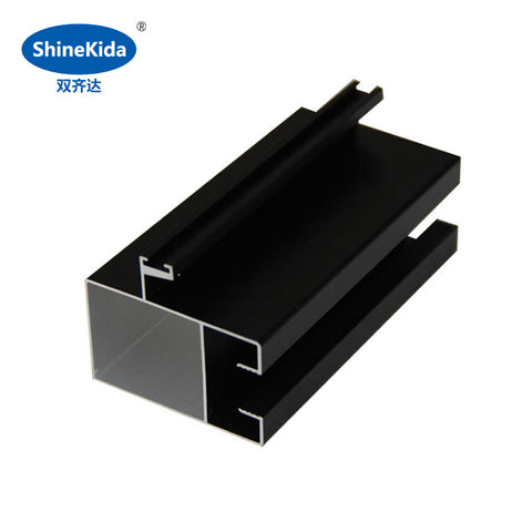 Woodgrain electrophoresis door frame wooden partition sliding in-swing french aluminum doors making companies on China WDMA