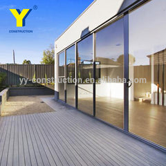 YY Australian standards AS2047 Double Glass Thermally Broken Aluminium Sliding Door on China WDMA
