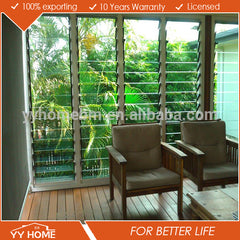 YY Home anti-theft house window louvers / make aluminum window on China WDMA