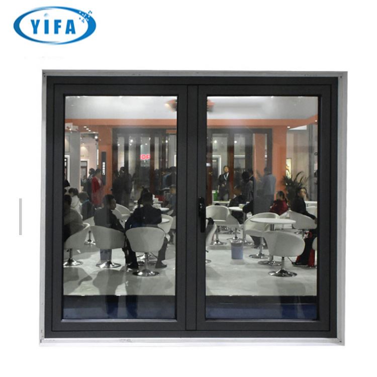YY Home arch window french casement glass windows with aluminum frame ...