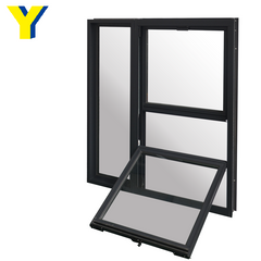YY aluminium double hung window/aluminium windows and doors comply with Australian & New Zealand standards on China WDMA
