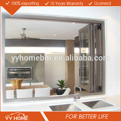 YY home aluminium bifold door wooden door designs exterior glass folding windows&door on China WDMA
