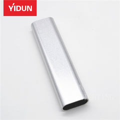 Yidun lighting Hot sales channel track wardrobe closet sliding door aluminum extrusion profile on China WDMA