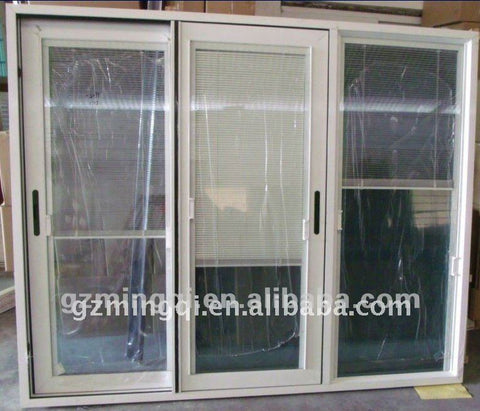 aluminium blind inside double glass window ( magnetic blind window) on China WDMA
