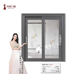 aluminium frame glass door near me aluminum bifold door on China WDMA