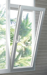 aluminium inward tilt open double panel tempered glass tilt & turn window design companies on China WDMA