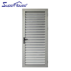 aluminium louver casement door shutter hinged doors usage for house on China WDMA