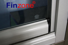 aluminum alloy frameless balcony sliding folding windows from China on China WDMA