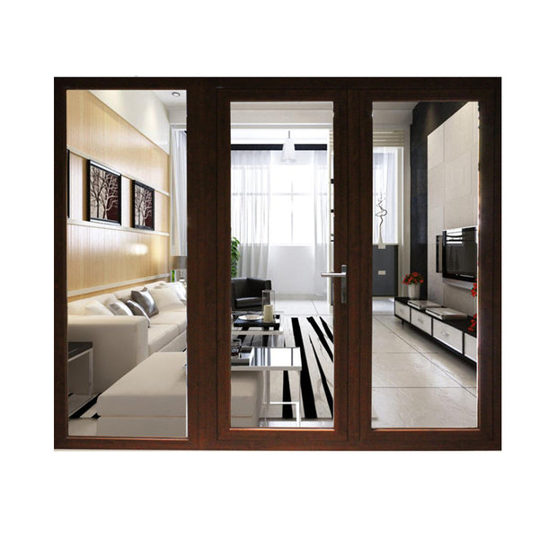 aluminum alloy tempered glass entry door on China WDMA