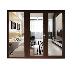 aluminum alloy tempered glass entry door on China WDMA