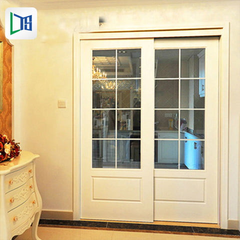 aluminum doors sliding interior glass kitchen sliding door with fixed panel on China WDMA
