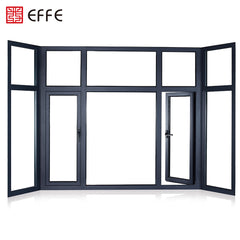 aluminum frame picture casement Windows commercial grade manufacturer casement window detail prices sizes