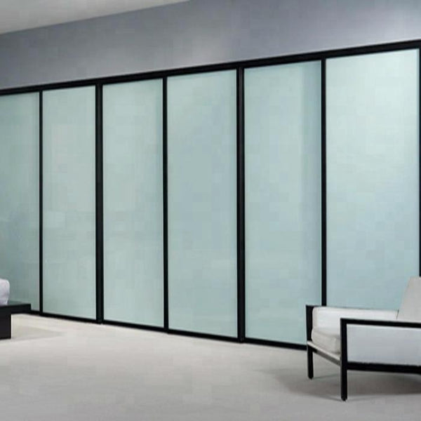 aluminum frame sliding interior glass door for bedroom on China WDMA