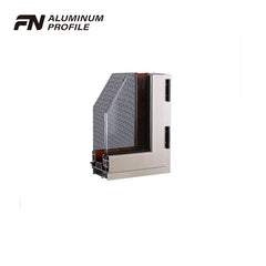 aluminum sliding glass window door frame track channel profile on China WDMA