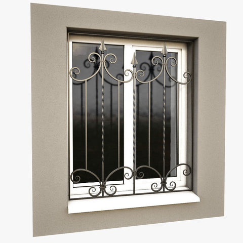aluminum sliding window grill design simple modern iron window grill design on China WDMA