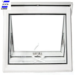 aluminum white french casement window windows with automatic opener mosquito net built in blinds price on China WDMA