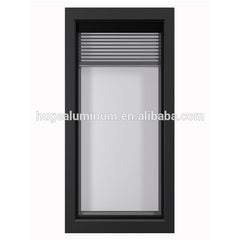 aluminum white french casement window windows with automatic opener mosquito net built in blinds price on China WDMA