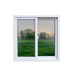 american style pvc window blinds inside pvc sliding window on China WDMA