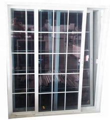 american style vinyl door big size 96x80 pvc exterior sliding patio door on China WDMA
