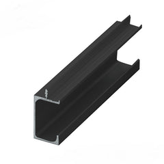 anodized / powder coated black aluminium alloy extrusion louvre panel table saw profile for cheap fence price on China WDMA