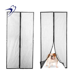 anti mosquito screen Door with Heavy Duty Mesh net Curtain Size up to 37"-82" Max on China WDMA