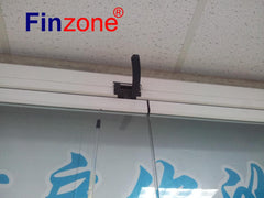 anti-theft glazed frameless exterior glass sliding doors on China WDMA