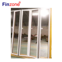balcony glazing system folding door balcony window Movable glass partition folding glazed wall on China WDMA