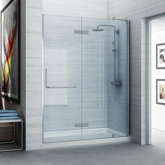bathroom thick door 8mm glazing shower door base on China WDMA