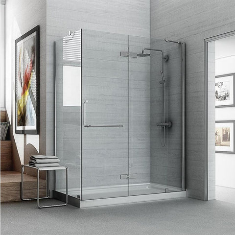 bathroom thick door 8mm glazing shower door base on China WDMA