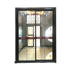 best black aluminium sliding door low cost frame sliding door/aluminum sliding door on China WDMA