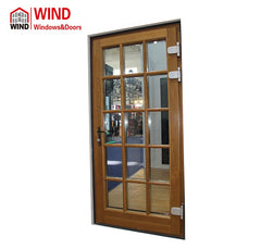 bi folding exterior bifold exterior doors double glass glazed design big window on China WDMA