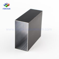 black Anodized aluminium square tube profiles for sliding doors frame on China WDMA