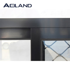 black aluminum sliding door with stainless steel security mesh on China WDMA on China WDMA