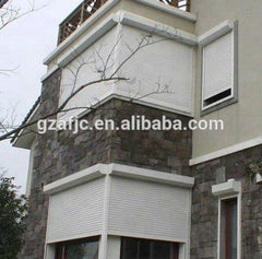 blind window, aluminum rolling slats window, china factory new iron grill window door designs on China WDMA