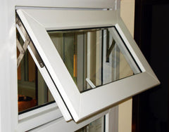 bottom single hung nz certified most popular double glass aluminium tilt turn window on China WDMA
