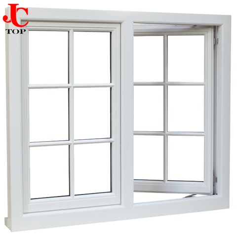 cheap price upvc profile with blinds in built for upvc double glass casement windows on China WDMA