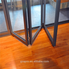 china factory new bi fold sreen door, folding patio doors glass walls alibaba on China WDMA
