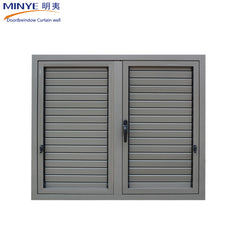 china top high quality aluminum profile with crank devices shutter louver window on China WDMA