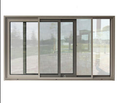 china top supplier cheap house window for sale kitchen horizontal double tempered glass sliding window aluminium frame on China WDMA