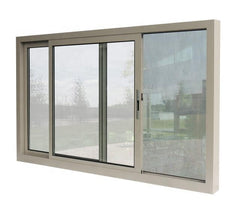 china top supplier cheap house window for sale kitchen horizontal double tempered glass sliding window aluminium frame on China WDMA