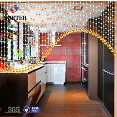christmas decoration crystal string beaded curtains for doorway and room dividers on China WDMA