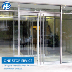 commercial modern shop storefront interior swing glass doors aluminum front entry doors fiberglass exterior large glass doors on China WDMA