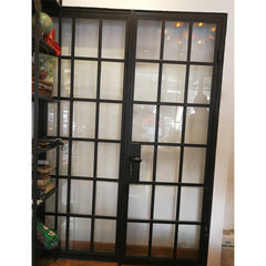 control barrier swing security gate metal clad solid core ritescreen sliding screen steel personal access door on China WDMA