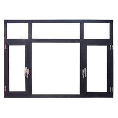 elegant aluminum frame louver windows glass casement window with interior blinds