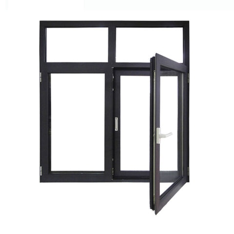 elegant aluminum frame louver windows glass casement window with interior blinds