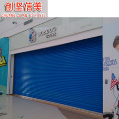 exterior durable strong rolling door galvanized steel roller shutter on China WDMA
